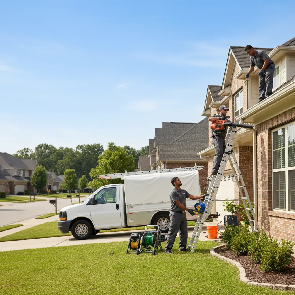 Home Gutter Service in Ector, TX near me